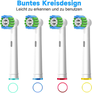 Têtes de rechange pour brosse à dents électrique, poils doux, nettoyage en profondeur, accessoires compatibles pour soins bucco-dentaires, fabricant OEM - Product Image 3