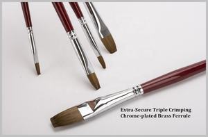 แปรงทาสีขนม้า ปลายแหลม สำหรับงานอะคริลิค ลดราคาพิเศษ - Product Image 3