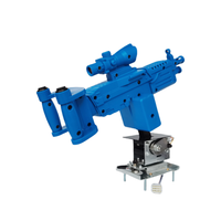 Machine d'arcade de jeu vidéo à pièces pour enfants modèle de pistolet de tir en bois en plastique en métal pour 6 ans et plus anglais, y compris la boxe