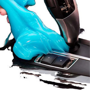 Práctico Gel de Limpieza Mágico en Polvo de 160g, Herramienta de Limpieza para Interiores de Automóviles, Amigable con la Piel, Reutilizable - Product Image 1