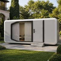 Maison conteneur modulaire préfabriquée Apple Cabin Pod, maison conteneur modulaire préfabriquée de 40 pieds, maison conteneur préfabriquée