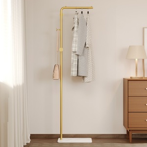 Porte-manteau sur pied avec base en marbre, support robuste pour vêtements avec <span class=keywords><strong>crochets</strong></span>, pour chambre et salon - Product Image 1