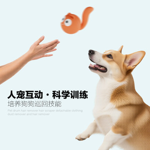 Jouet sonore interactif pour chien en latex, design dessin animé, pour l'entraînement en intérieur, modèle Pet Shark Slippers - Product Image 5