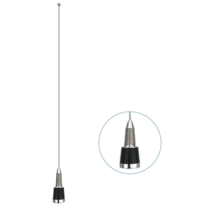 เสาอากาศวิทยุเคลื่อนที่แบบเหล็กกล้าไร้สนิม SD-N4 VHF 136-174MHz พร้อมขั้วต่อ NMO สำหรับรถยนต์ - Product Image 2