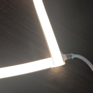 Nouvelle bande lumineuse <span class=keywords><strong>LED</strong></span> néon flexible 24V, 20x20mm, changeant de <span class=keywords><strong>couleur</strong></span>, étanche, avec CRI90, pour utilisation en extérieur - Product Image 2