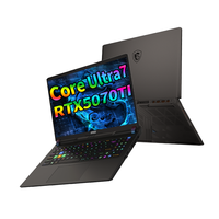 Ordinateurs portables haute performance MSI Vector 16 HX AI Brand New16GB 1TB Rtx 5070TI Ordinateur de jeu 16 ''2K Display 2025 Ordinateur portable pour étudiants