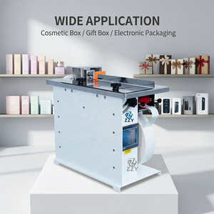Machine de scellage et d'étiquetage multifonctionnelle à angle droit semi-automatique pour l'étiquetage des coins des emballages en carton - Product Image 6