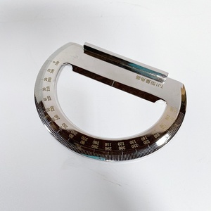 Goniometro di precisione ISURE Silver TJ1 in ottone massiccio 0-180° 180-360° per cartografia nautica, <span class=keywords><strong>accessori</strong></span> per navi e imbarcazioni - Product Image 3