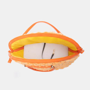 Lüks benzersiz köpek taşıyıcı turuncu moda sıcak evcil hayvan taşıyıcı rahat kedi taşıyıcı - Product Image 2