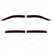 Visera para Lluvia de Coche Negra, Deflectores de Ventana, Protector de Lluvia para FORD RANGER de Próxima Generación 2022 2023, Accesorios para Camioneta de Doble Cabina