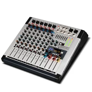 Deusheng GX8 mixer audio professionale per console di missaggio digitale a 8 canali con Bluetooth