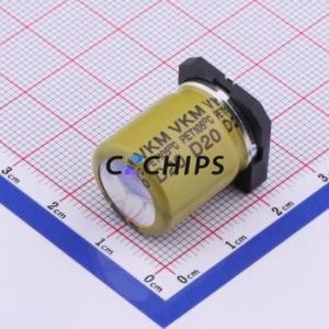 Condensador Electrolítico de Aluminio SMD VKMI2102G470MV, D16xL21mm 47uF 20% 400V 1.1A-100kHz - Product Image 2