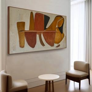 Pintura al Óleo Abstracta Impasto con Espátula, Estilo Otoño Rhapsody, Arte Mural 3D Texturizado, Cuadros de Gran Tamaño en Lienzo, Decoración, Venta al Por Mayor - Product Image 5