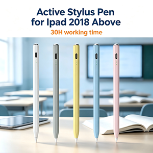 Stylet intelligent rechargeable WENKU 046A <span class=keywords><strong>pour</strong></span> <span class=keywords><strong>iPad</strong></span> 2018+ avec 30 heures d'autonomie, attraction magnétique et rejet de la paume - Product Image 1