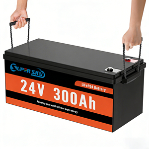 Batería Lifepo4 con Bluetooth de 12v 24v, Paquete de Baterías de Iones de Litio de 100ah 200ah 300ah, Batería de Litio Solar para Almacenamiento de Energía en el Hogar - Product Image 1