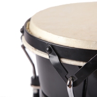 Supply Customized Percussion Instrument Excellent Handmade Fiberglass African Drum 8" 10" 12" Wooden Splicing