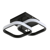 Plafonnier LED géométrique moderne, 3 couleurs, design simple, lampe de plafond pour salon, salle à manger, chambre à coucher, décoration
