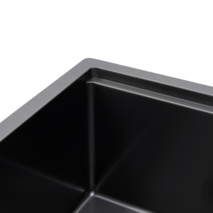 Modern 304 Paslanmaz Çelik Çift Hazneli Mutfak Lavabosu Siyah Leke Tutmaz Süzgeç Izgarası ve Aksesuarları ile Dayanıklı Yıkama Lavabosu - Product Image 3