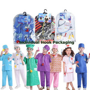 ハロウィンパーティー、キャリアデー、病院制服、医師の衣装、コスチューム、子供用ロールプレイスーツ、ポリエステル製キッズ - Product Image 2