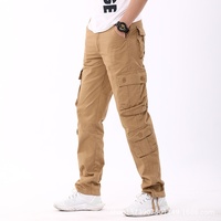 Pantalon de jogging décontracté pour homme, coupe ample, imperméable et respirant, en coton, pour activités de plein air, fourni par le fabricant