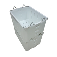 Bacs de récolte en plastique ondulé pour la conservation des fruits Cherry Orchard Corflute
