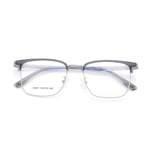 Monture de lunettes rectangulaire Danyang 35041, monture intégrale, verres en résine, anti-UV, unisexe - Product Image 1