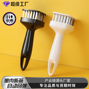 เครื่องนวดเนื้อเจียหยาง สแตนเลสสตีล แบบอัตโนมัติ พร้อมเข็มสำหรับนวดเนื้อวัว เนื้อหมู สเต็ก - Product Image 5