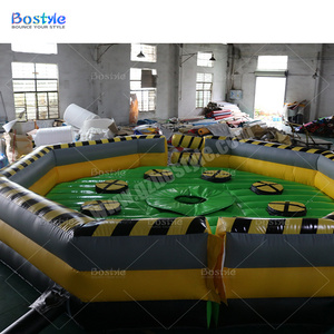 Juego Inflable Comercial Meltdown Wipeout, Juego de PVC Last Man Standing Sweeper para Fiestas de Adultos, <span class=keywords><strong>Alquiler</strong></span> para Carnavales - Product Image 5