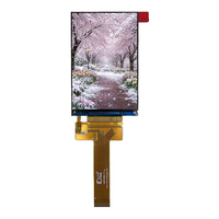 Écran LCD personnalisé de 3,5 pouces, résolution 320x480, module d'affichage LCD TFT à vision panoramique, 400 nits, interface MPU, écran TFT