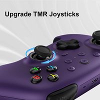 Nouvelle station de charge pour manette de jeu sans fil 8BitDo Ultimate 2, 2.4G, manette de jeu violette pour Switch, Windows PC, Switch Pro Controller