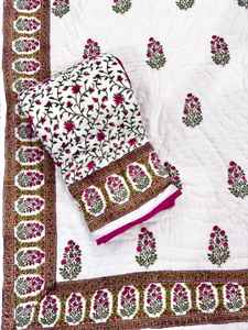 El último edredón de algodón orgánico 100% 100% edredón de algodón orgánico hecho puro hecho en La India producto suave y cómodo - Product Image 3