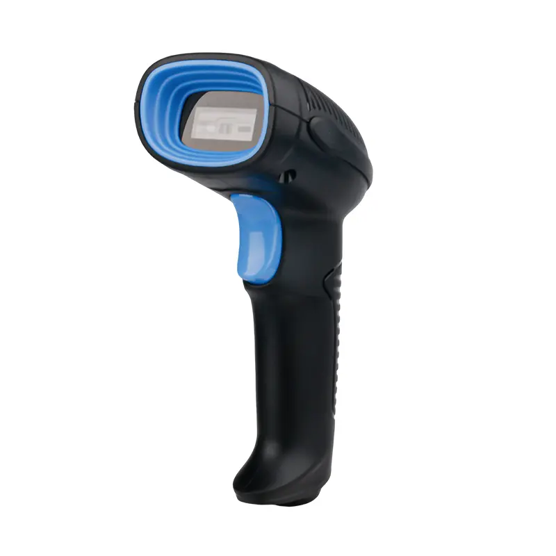 CQH10BG Hot selling Hand held bar code reader 1D CCD USB Wired Barcode Scanner with stand Auto scanning