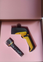 Escáner de código de barras portátil DMR-8050-0100 DMR-8700DX-USB, lector de códigos industrial portátil para línea de producción