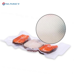 custom printed vacuum food vacuum packaging sealer bag plastic embossed vacuum bag