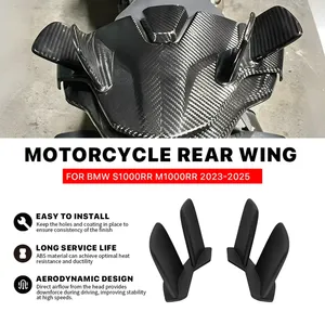 สปอยเลอร์ปีกท้ายแบบปีกยึดสำหรับรถจักรยานยนต์สำหรับ BMW S1000RR <span class=keywords><strong>M1000RR</strong></span> <span class=keywords><strong>2023</strong></span> 2024 2025 ABS - Product Image 2