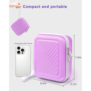 <strong>Diabetic</strong> Supplies Travel Case, Portable Diabetes Organizer for Glucose <strong>Meter</strong>, Blood Sugar <strong>Test</strong> <strong>Strips</strong> Kit, Insulin Pens, Vials - Product Image 6