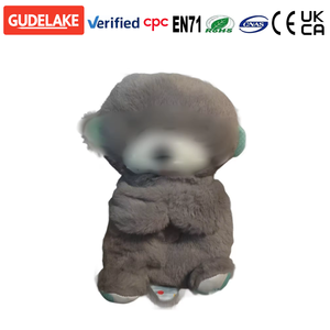 Peluche Otter Bear Respirante <span class=keywords><strong>et</strong></span> Lumineuse avec Rembourrage en Coton PP, <span class=keywords><strong>Doudou</strong></span> pour le Sommeil de Bébé, Cadeau Mignon pour Filles - Product Image 1