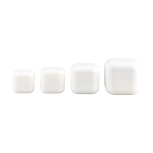En stock rose bleu violet blanc carré arrondi 5g-100g pots de crème en <span class=keywords><strong>plastique</strong></span> PP pour crème pour le visage lotion soins de la peau sérum pour cosmétiques - Product Image 5