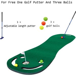 Set di pratica da Golf per interni/esterni regolabile Premium include 3 palline di ausilio per l'allenamento bandiere per tazze di alta qualità - Product Image 5