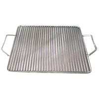 Grilles de cuisson en acier inoxydable 304 robustes de type V pour barbecue, grilles de cuisson pour brasero extérieur au charbon de bois de style argentin