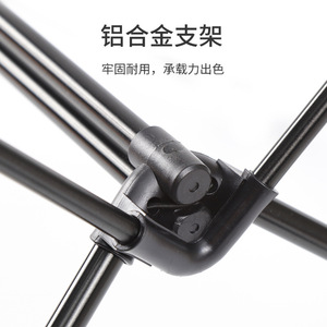 โต๊ะพับอลูมิเนียมอัลลอยด์ 59x40x39 ซม. น้ำหนักเบาแบบพกพาสำหรับตั้งแคมป์กลางแจ้งใช้ปิกนิก - Product Image 4