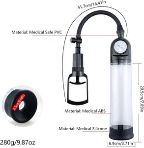 Bomba de Vacío para Entrenamiento Masculino, Juguete Sexual para Adultos, Ayuda para la Impotencia, con Manómetro, para Agrandamiento, <span class=keywords><strong>en</strong></span> Oferta <span class=keywords><strong>en</strong></span> China - Product Image 5
