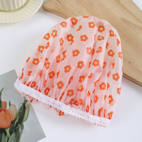 Lot personnalisé de grands bonnets de douche réutilisables pour femmes et filles, imperméables, pour la cuisine et la salle de bain