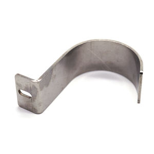 Servicio de fabricación de chapa metálica personalizada Abrazadera de pared de suspensión de abrazadera de correa de tubo rígido de acero inoxidable - Product Image 2