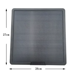 10 Вт монокристаллическая силиконовая солнечная панель для камеры с 25000 мАч 18650 Li батарея 5 В 6 В 9 В 12 В USB солнечная батарея