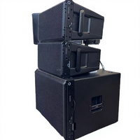 Haut-parleur Line Array HDL 28-A Passif/actif Double système de son alimenté de 8 pouces Hdl 28a Active Line Array Haut-parleurs d'extérieur