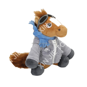 Tùy Chỉnh Động Vật Sang Trọng Đồ Chơi Ngựa Đồ Chơi Sang Trọng Quần Áo Mặc Đồ Chơi Sang Trọng Với Động Vật Lông Với OEM ODM - Product Image 2