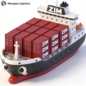 Морские перевозки ZIM «от двери до двери» (DDP) – быстрая доставка LCL + экспресс/автомобильная доставка из Китая в США (FBA ONT8, LAS1, LGB8) - Product Image 1