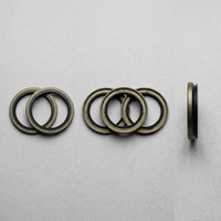 Junta hidráulica combinada de caucho NBR y acero al carbono Jacey Dowty Washer