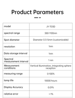 Alat Uji Transmisi Kaca PV Platform Apung Udara 380-1100nm Maks 2600*1300mm Mengukur Transmisi AM1.5 CIE Lab